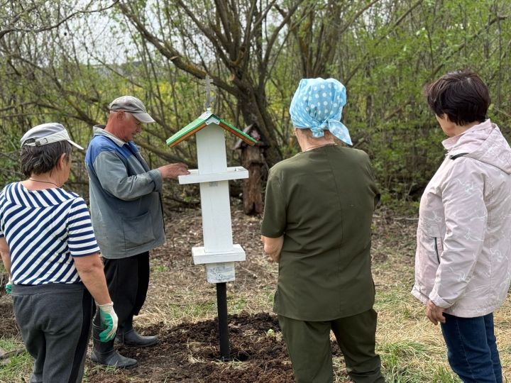 Монай авылында иске чачауникы яңарттылар